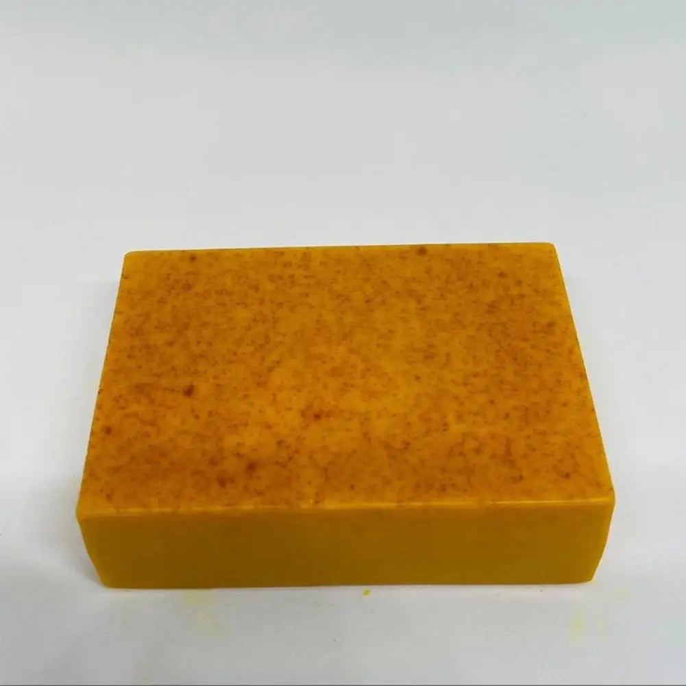Revitalize Your Skin with 100G Handmade Turmeric & Lemon Kojic Acid Soap - Deep Cleansing for a Radiant Glow